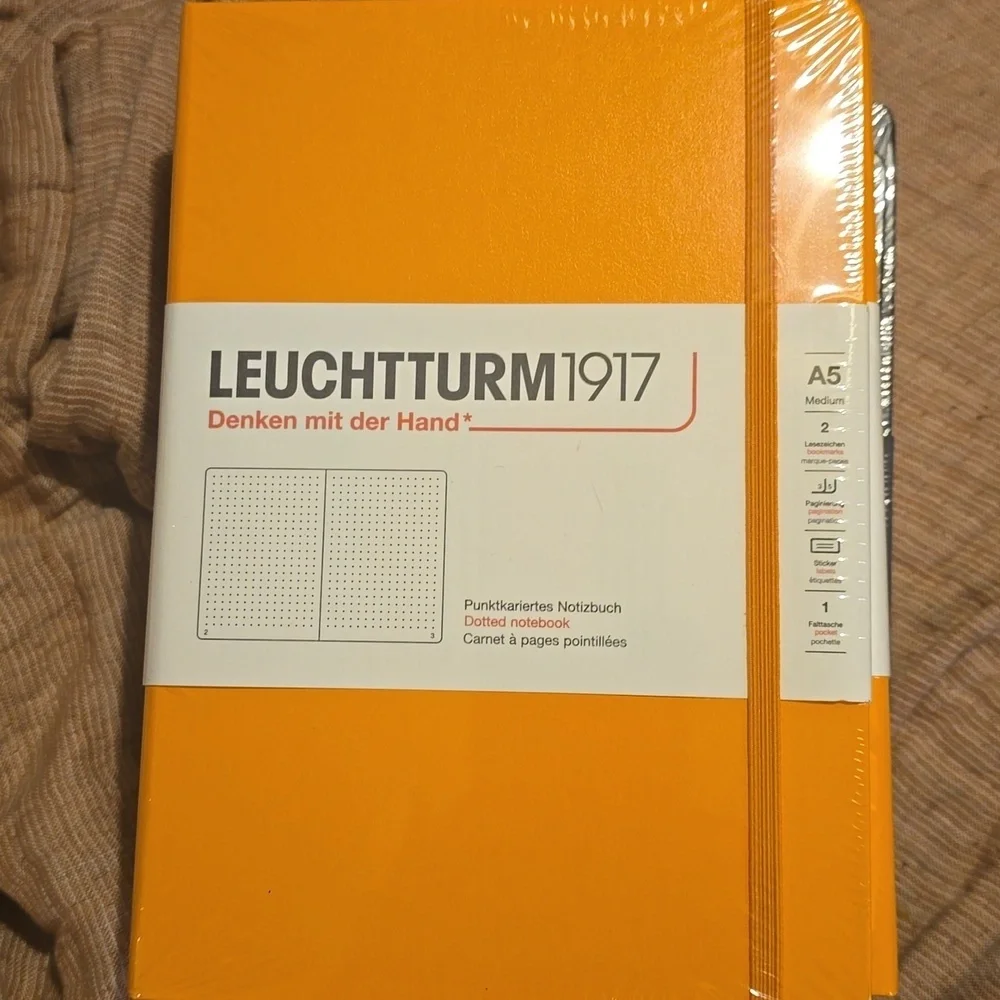 ❤️BUY 5 GET 3 FREE Weekly Planner & Notebook Medium (A5) 2026,18 Months, English